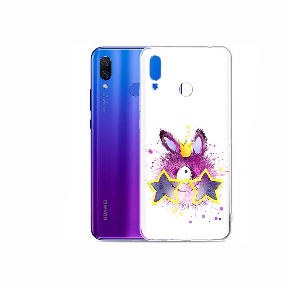 

Чехол MyPads Tocco для Honor Play Шуршуля, Прозрачный, Tocco