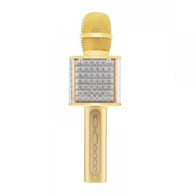

Беспроводной караоке микрофон Magic Karaoke SUYOSD YS-86 золотой