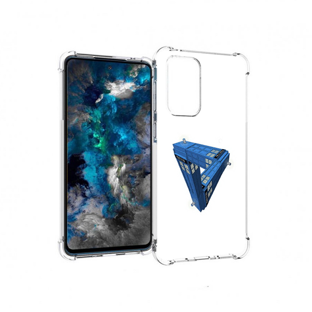 

Чехол MyPads Tocco для Samsung Galaxy A33 5G головолока абстракция, Прозрачный, Tocco
