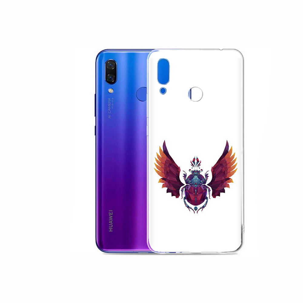 

Чехол MyPads Tocco для Honor Play алмазный скоробей, Прозрачный, Tocco