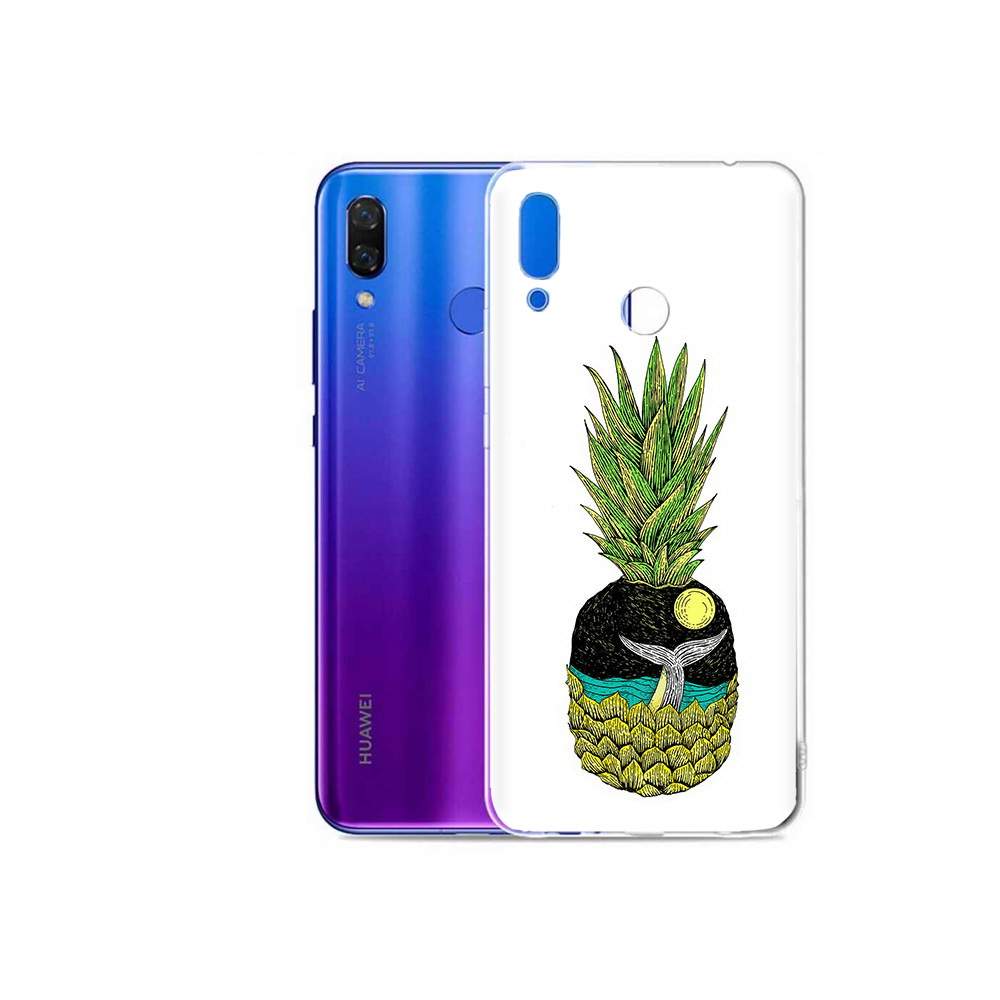 

Чехол MyPads Tocco для Honor Play ананас с китом, Прозрачный, Tocco