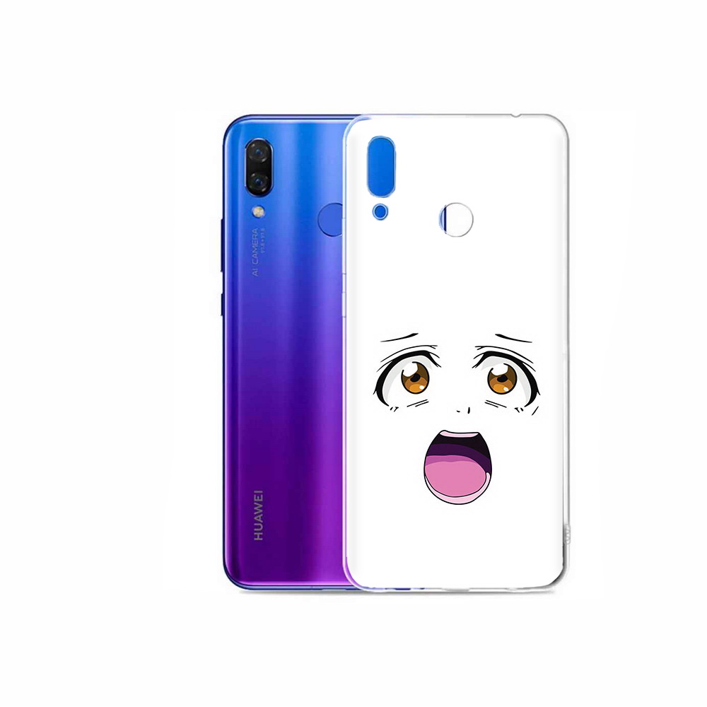 

Чехол MyPads Tocco для Honor Play аниме лицо, Прозрачный, Tocco