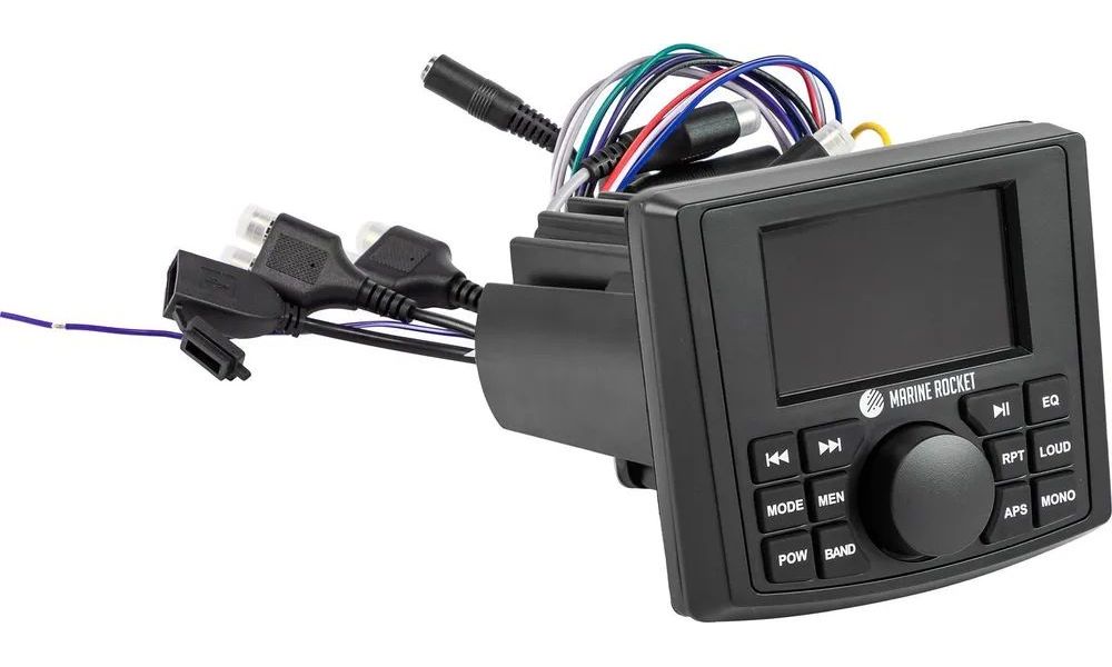 Морская магнитола MRH-335 для катера, Zone Control, Marine Rocket, MRH335
