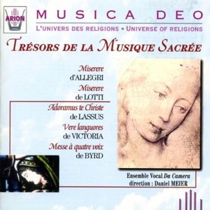 

Tresors de la musique sacree - Gregorio Allegri, Antonio Lotti, Orlande de Lassus, Tomas L, 1 CD