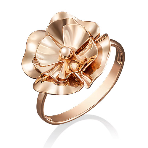 

Кольцо из золота р.  PLATINA jewelry 01-4960-00-000-1110-48, 01-4960-00-000-1110-48