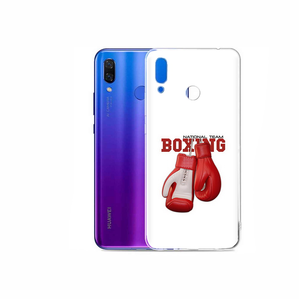 

Чехол MyPads Tocco для Honor Play боксерские перчатки, Прозрачный, Tocco