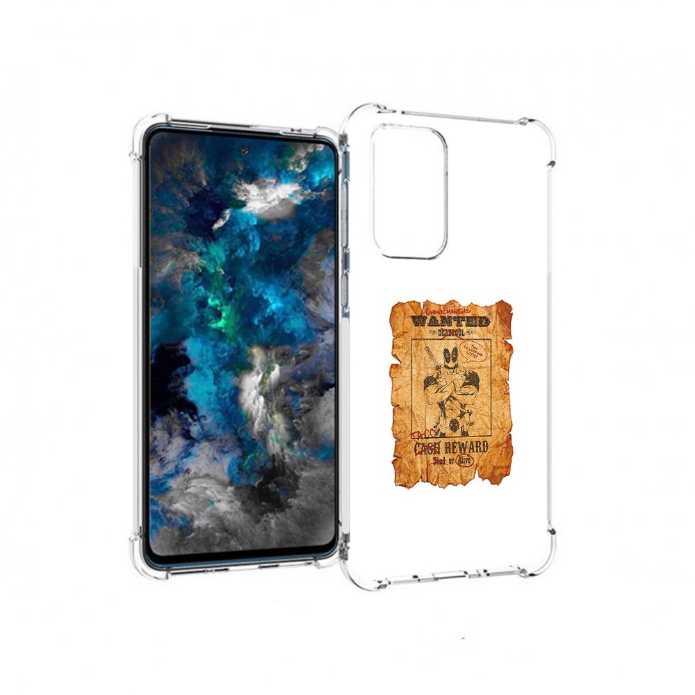 

Чехол MyPads Tocco для Samsung Galaxy A33 5G дедпул, Прозрачный, Tocco