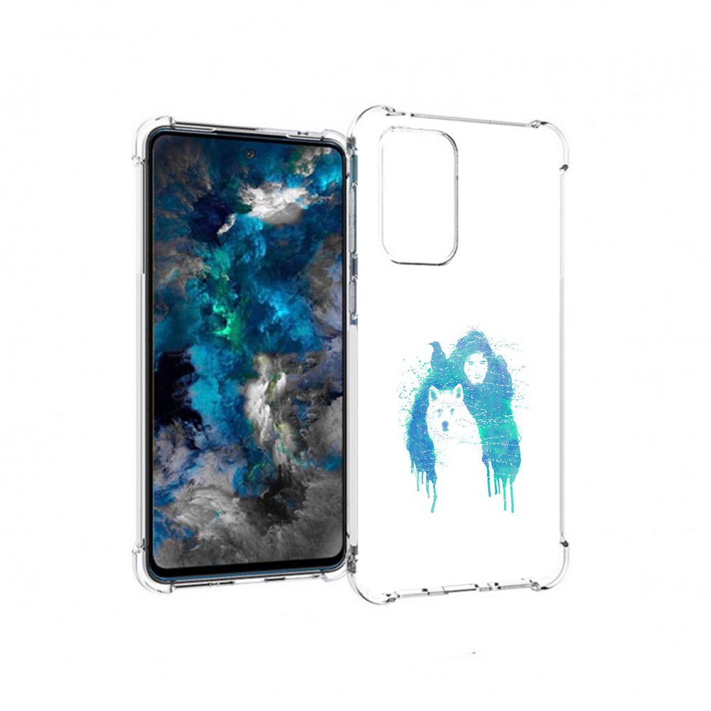 

Чехол MyPads Tocco для Samsung Galaxy A33 5G джон сноу, Прозрачный, Tocco