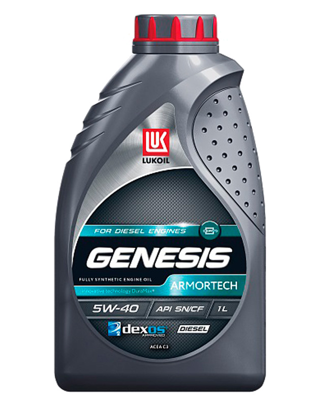 

Моторное масло Lukoil genesis armortech diesel 5w40 1л