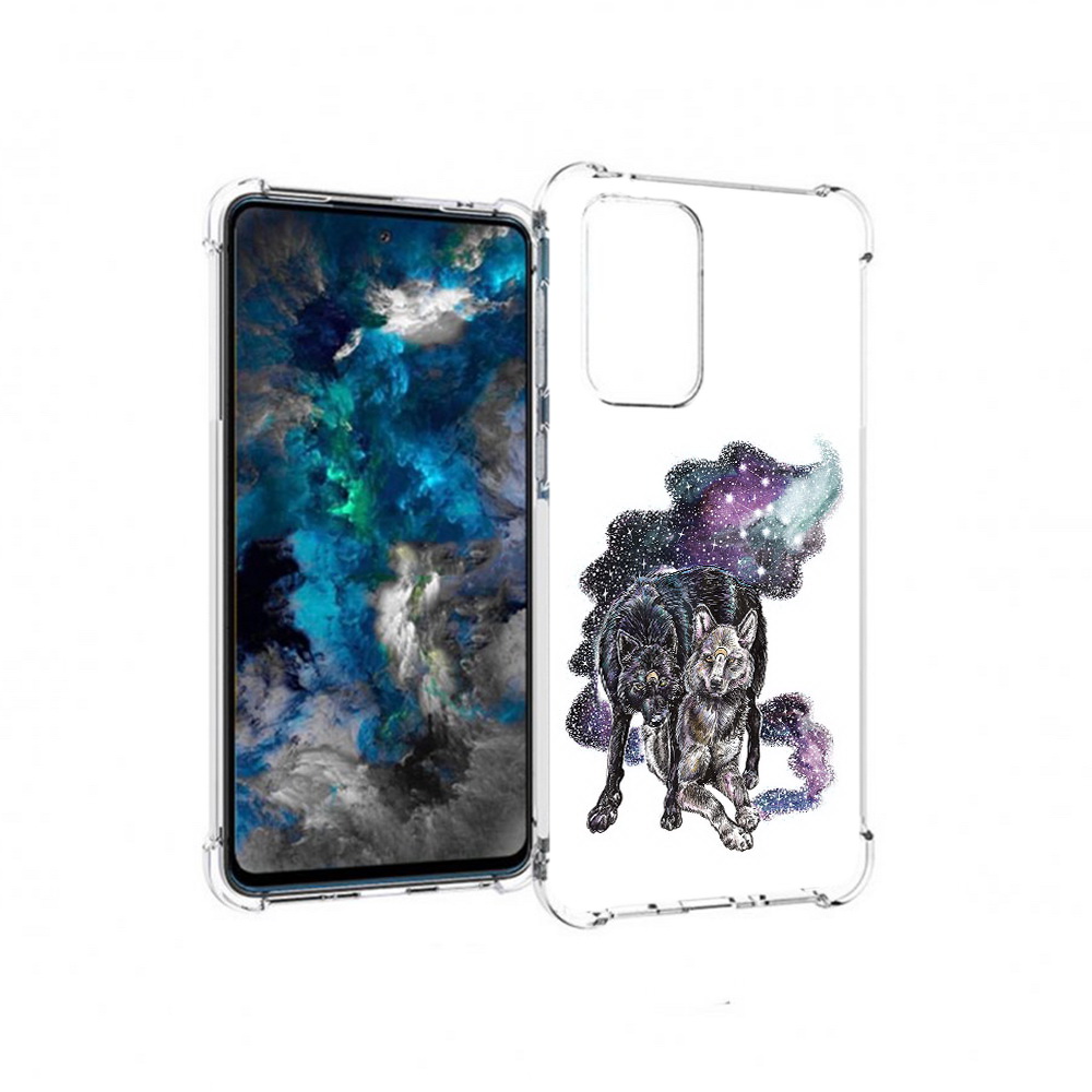 Чехол MyPads Tocco для Samsung Galaxy A33 5G звездные волки