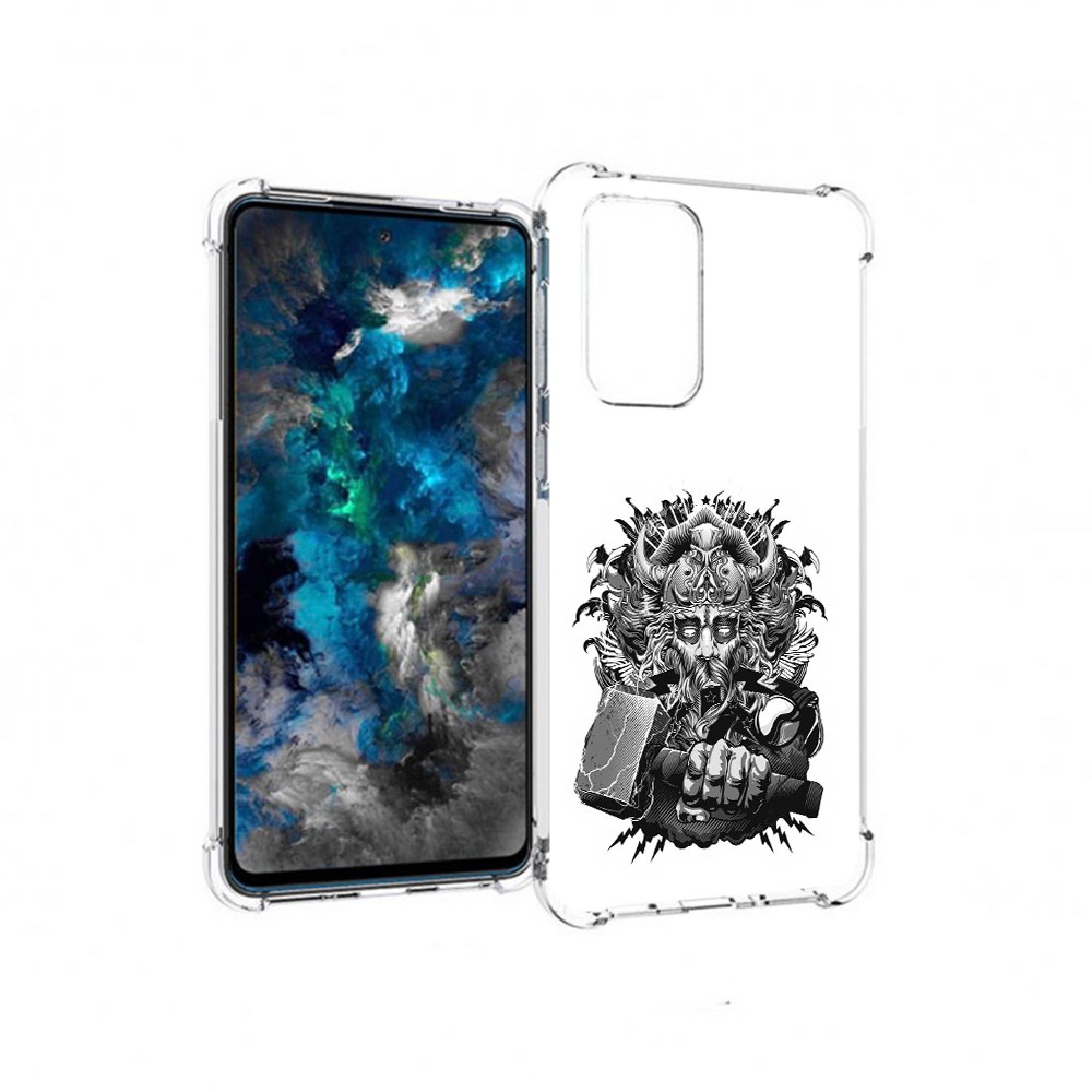 

Чехол MyPads Tocco для Samsung Galaxy A33 5G злой тор, Прозрачный, Tocco