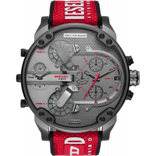 

Наручные часы мужские DIESEL DZ7423 красные, DZ7423