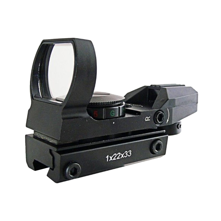 

Коллиматорный прицел Target Optic 1x33 открытого типа на Weaver, Черный