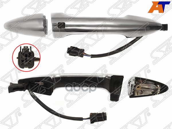

SAT ST-226-0038 Ручка двери KIA RIO 10-17 RH передняя SMART KEY 1шт