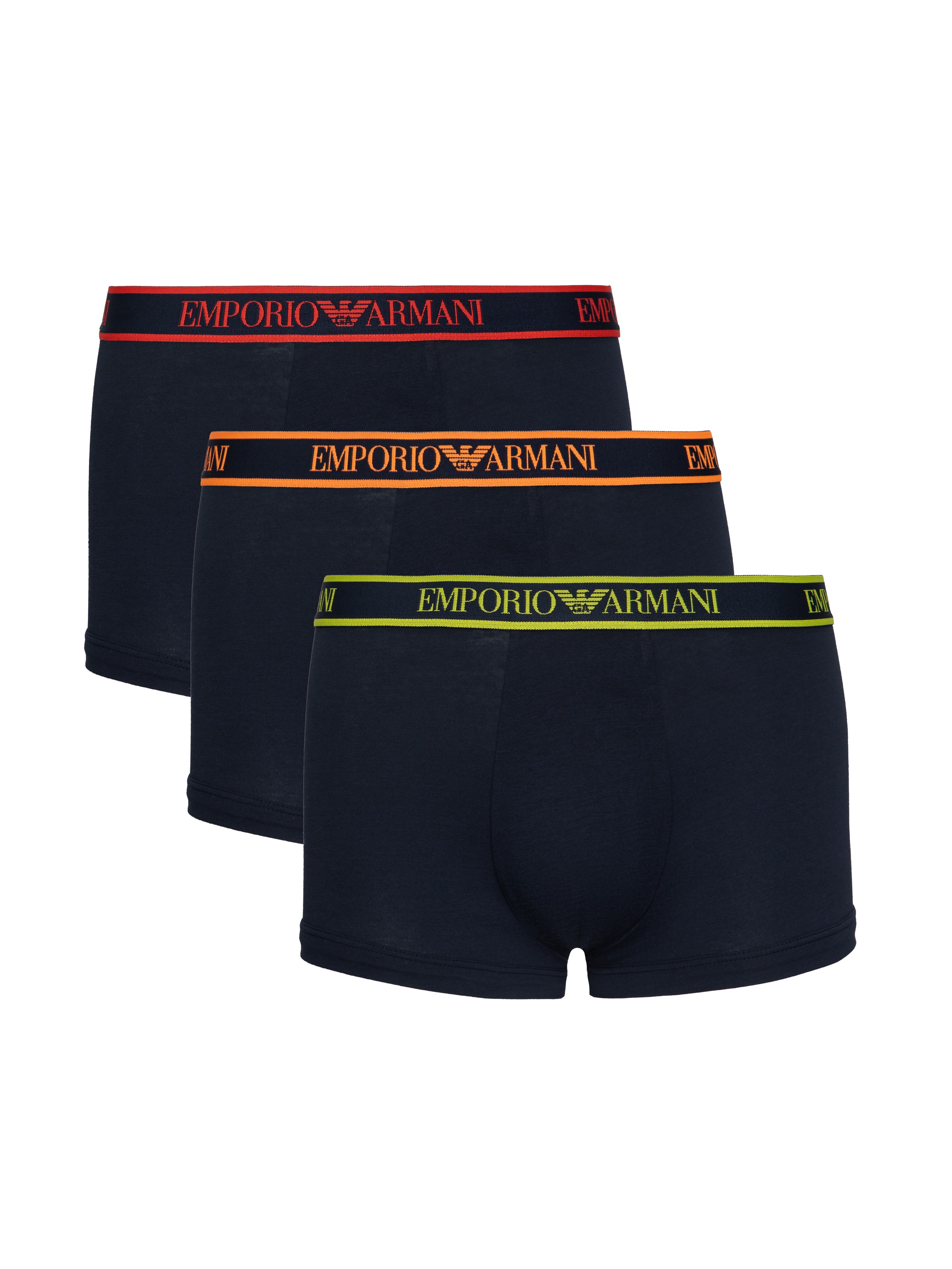 

Комплект трусов мужских EA Underwear 1113573R717 синих 48 RU, Синий, 1113573R717