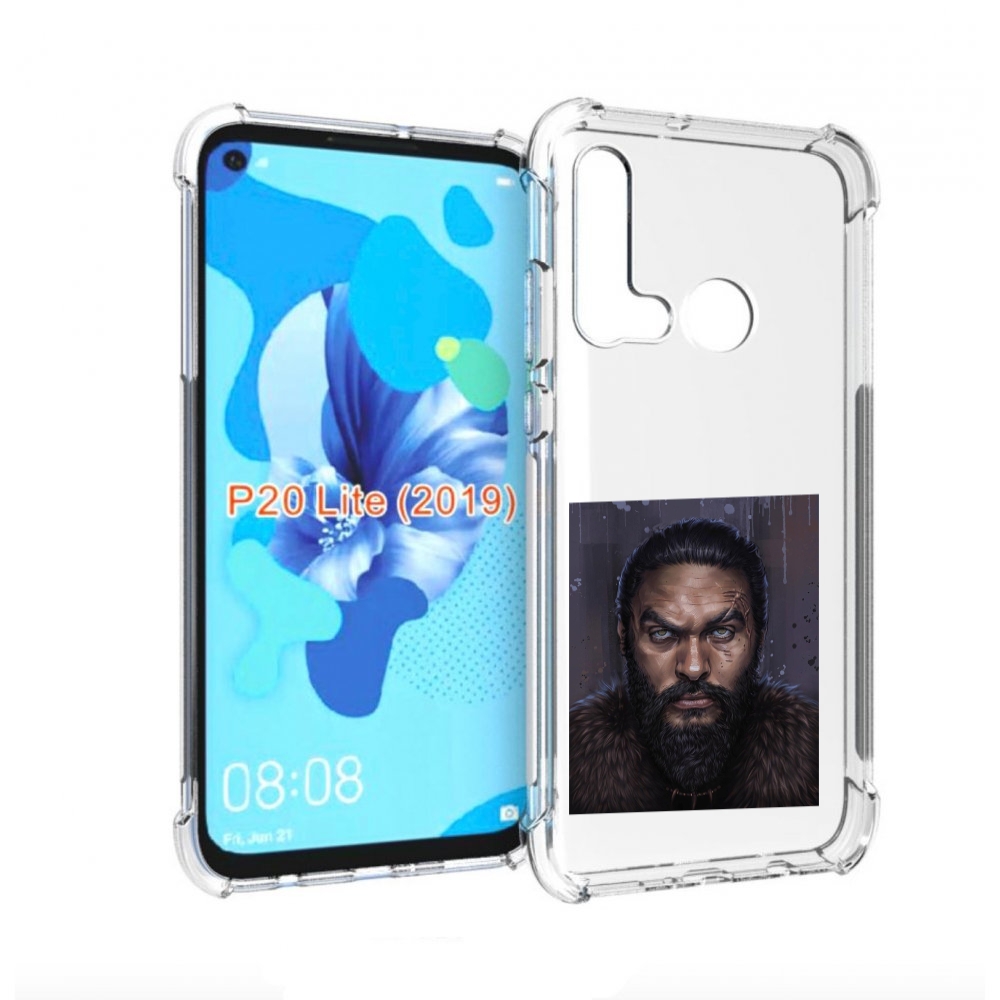 

Чехол бампер MyPads портрет-императора для Huawei P20 Lite (2019, Прозрачный, Tocco