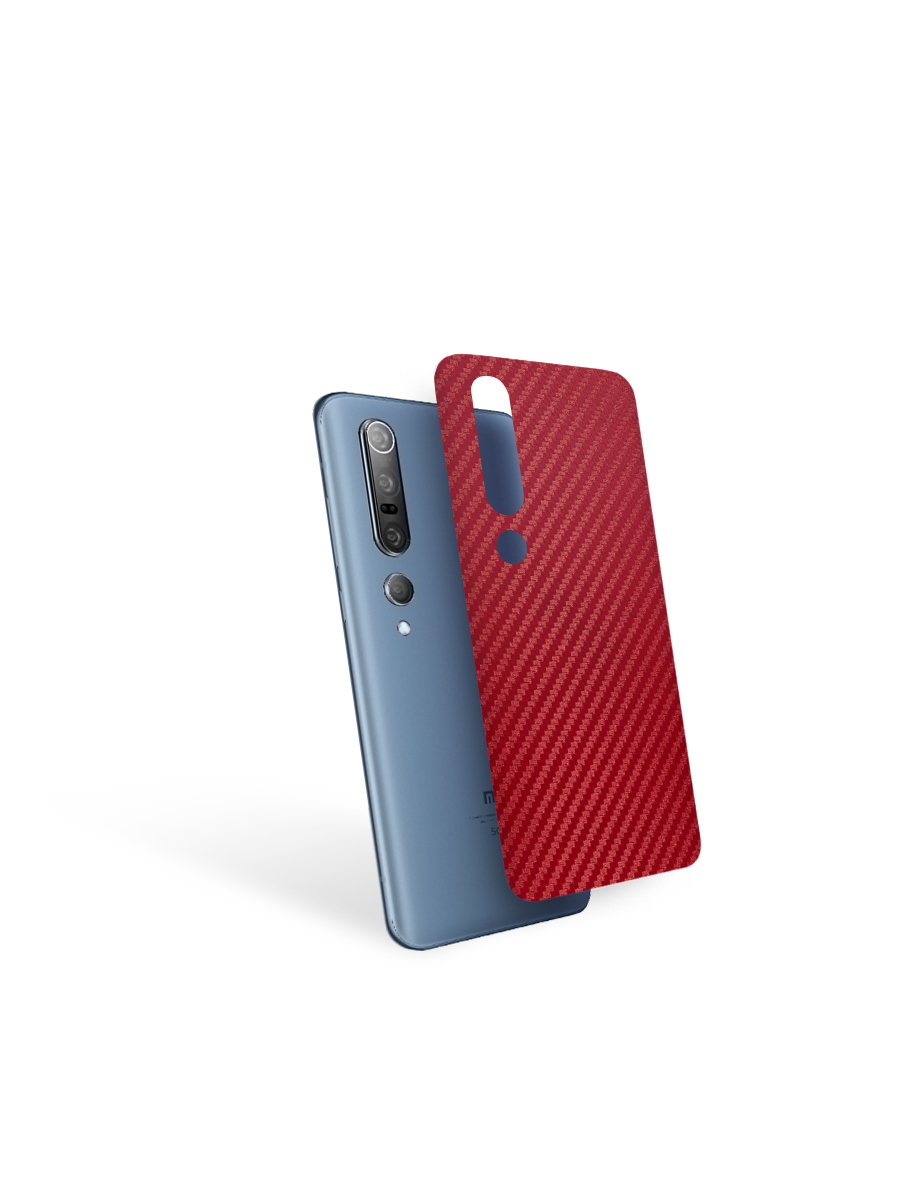 

Пленка защитная MOCOLL для задней панели XIAOMI Mi 8 se Карбон Красный