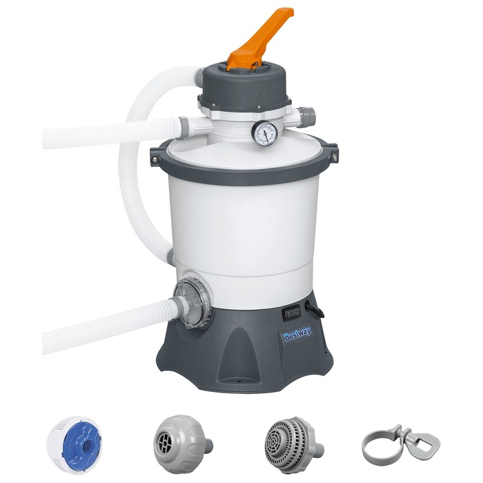 

Фильтр-насос для бассейнов песочный 220-240V, 3028 л/ч, 58515 Bestway