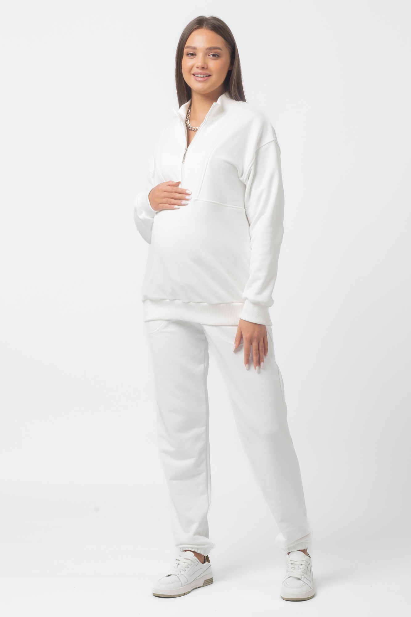 Костюм для беременных женский Magica bellezza 11-81024MB белый 44 RU