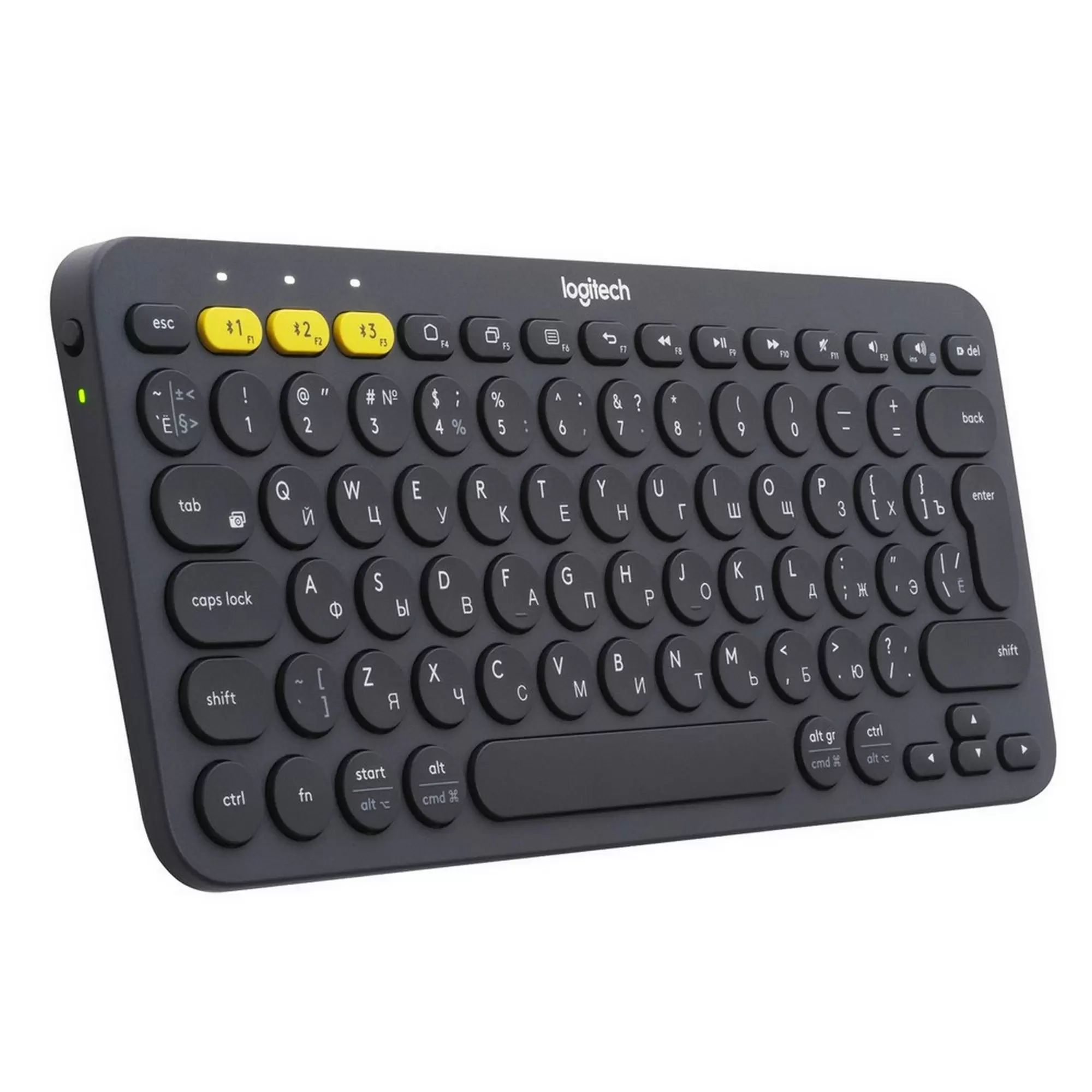 

Беспроводная клавиатура Logitech K380 Gray (920-007590), K380