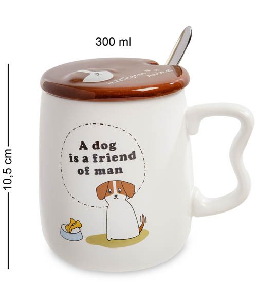 Кружка Собака - друг человека MUG-107/4 113-108860