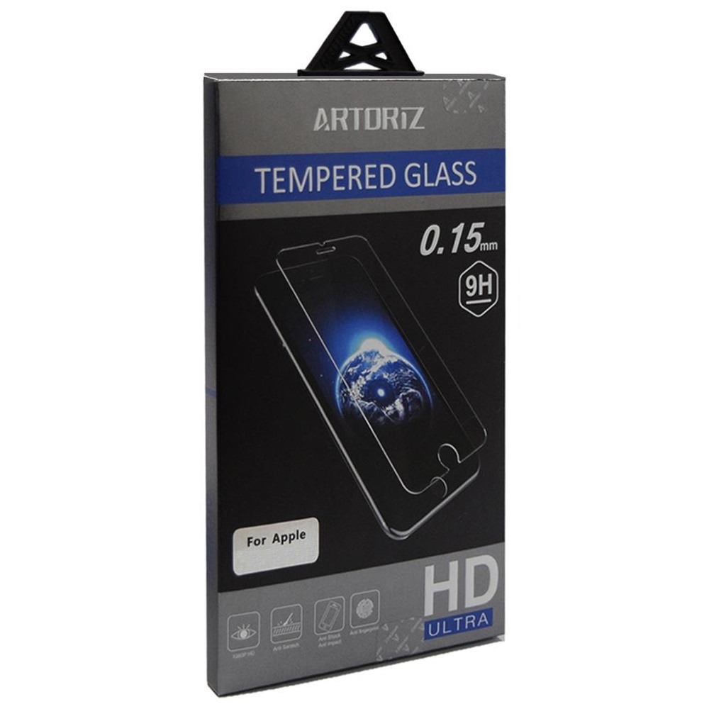 

Защитное стекло Artoriz для iPhone X/Xs + пленка back, Защитное стекло iPhone X/Xs