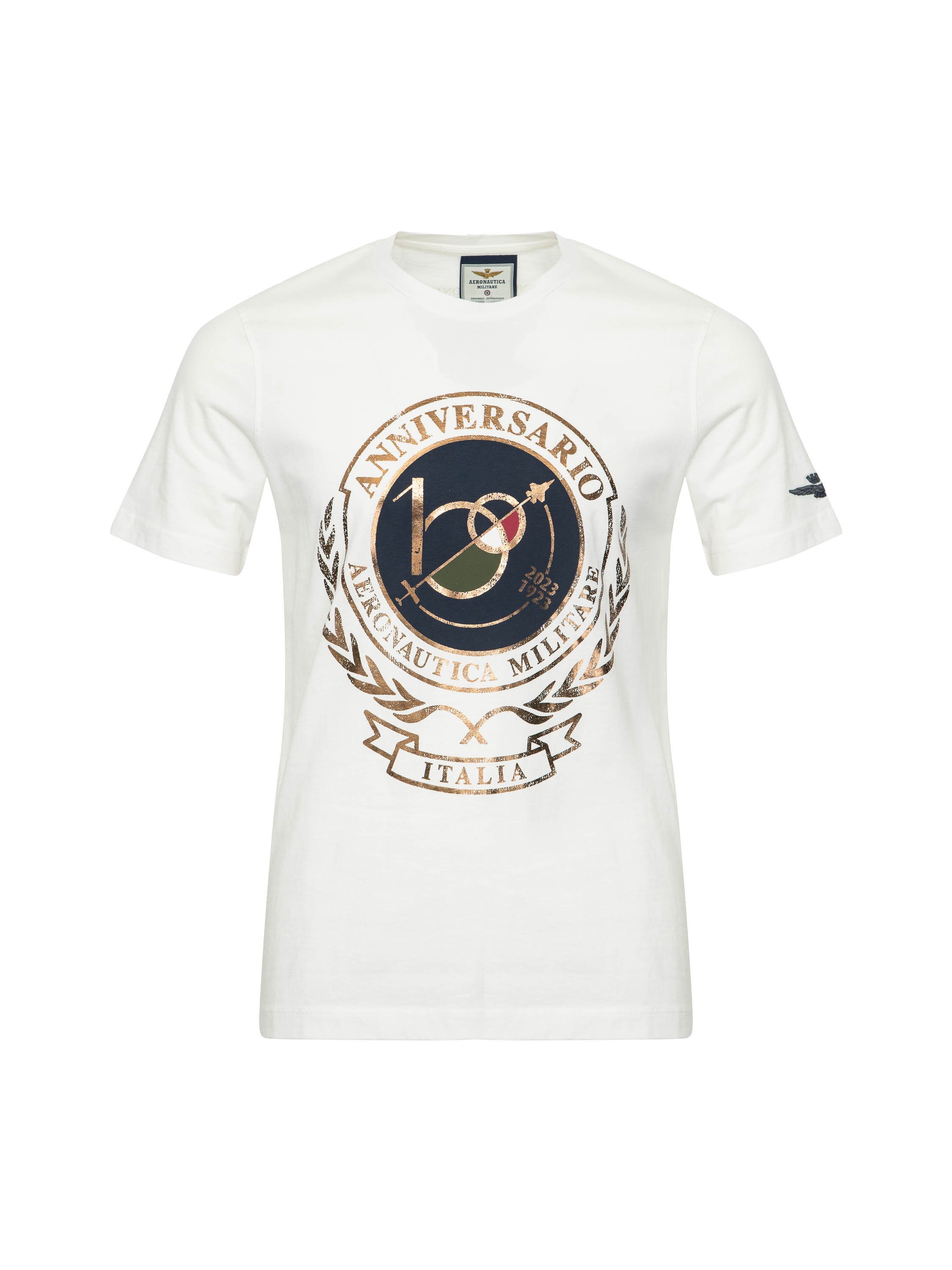

Футболка мужская Aeronautica Militare TS2118J594 белая 52 RU, Белый, TS2118J594