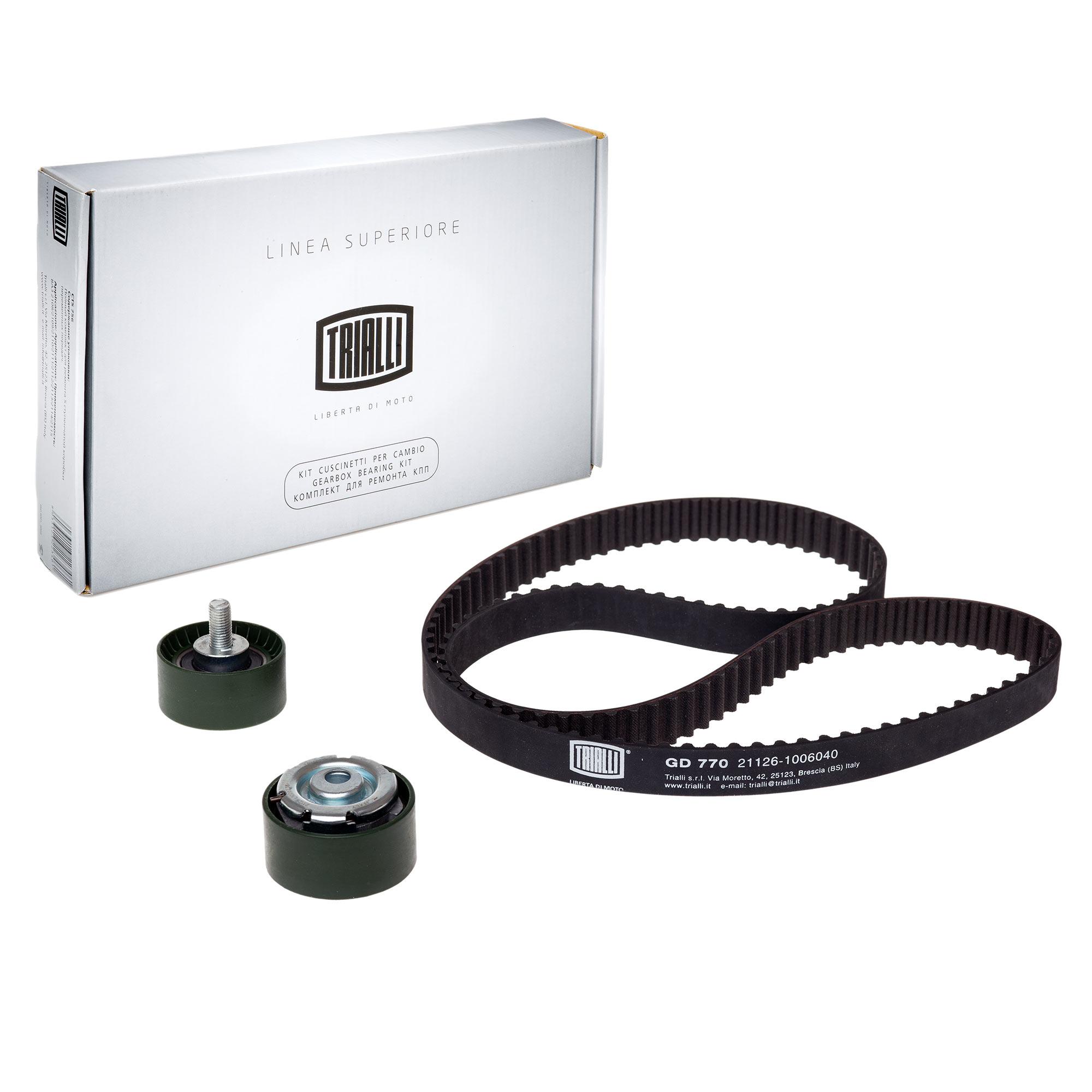 фото Gd 770 ремкомплект грм ремень+2ролика lada 2170 trialli