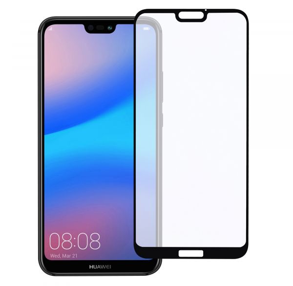 

Защитное стекло для Huawei P20 3D Black, Защитное стекло Huawei P20