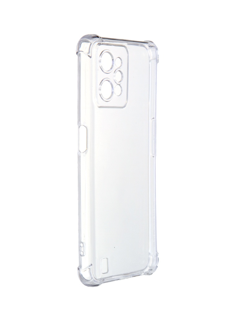 Чехол iBox Crystal для телефона Realme C31, силиконовый, противоударный, прозрачный