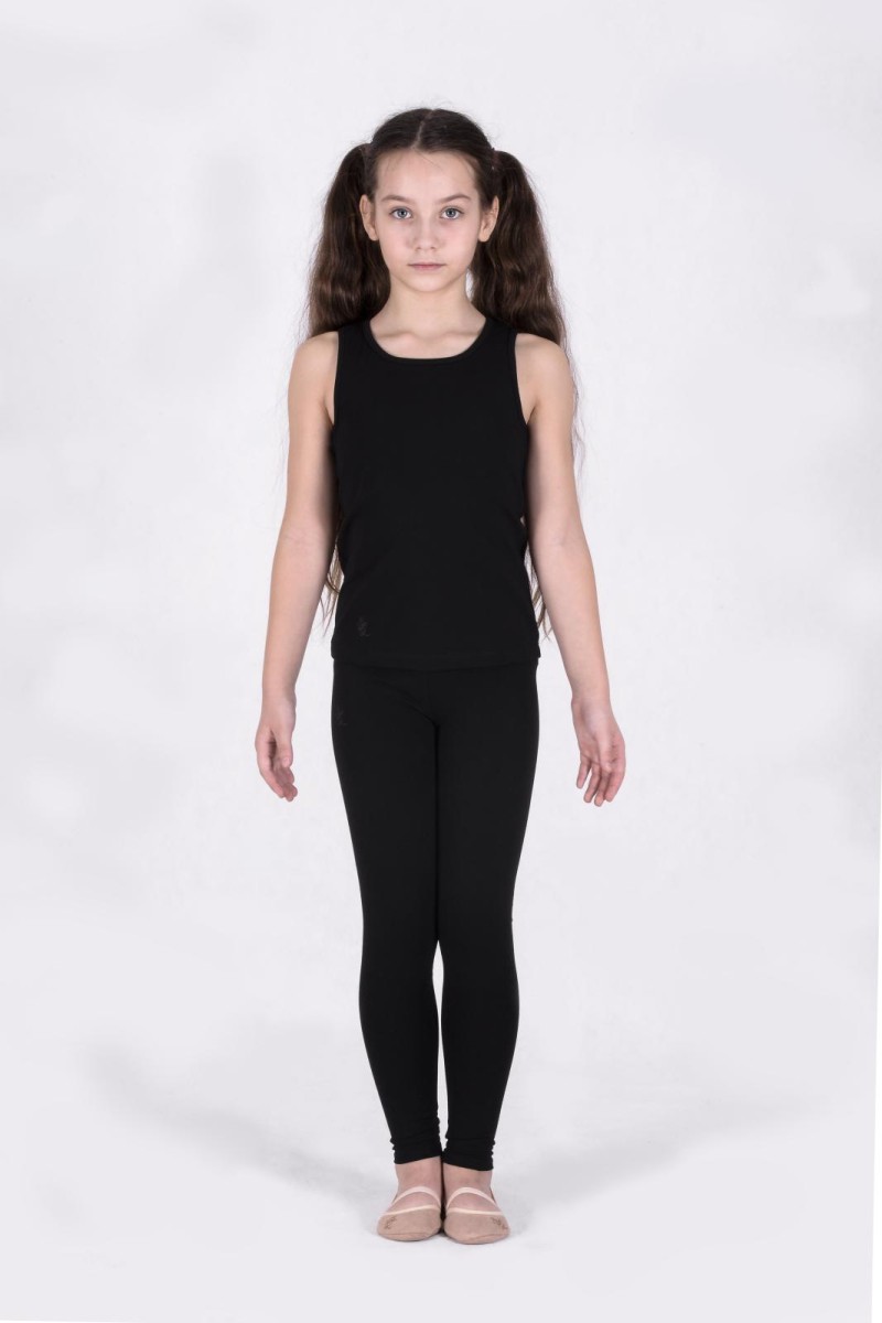 Майка бельевая детская Нужный спорт PG, черный, 116