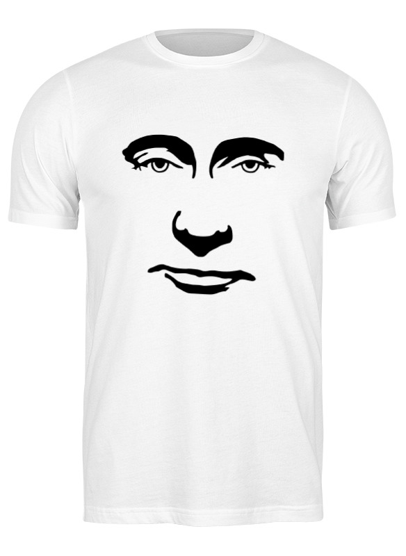 

Футболка мужская Printio Путин белая XL, Белый, Путин
