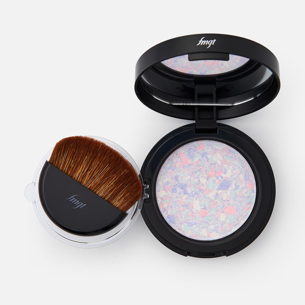 Румяна-хайлайтер The Face Shop мраморные тон 03 Love Purple Light 7 г 2400₽