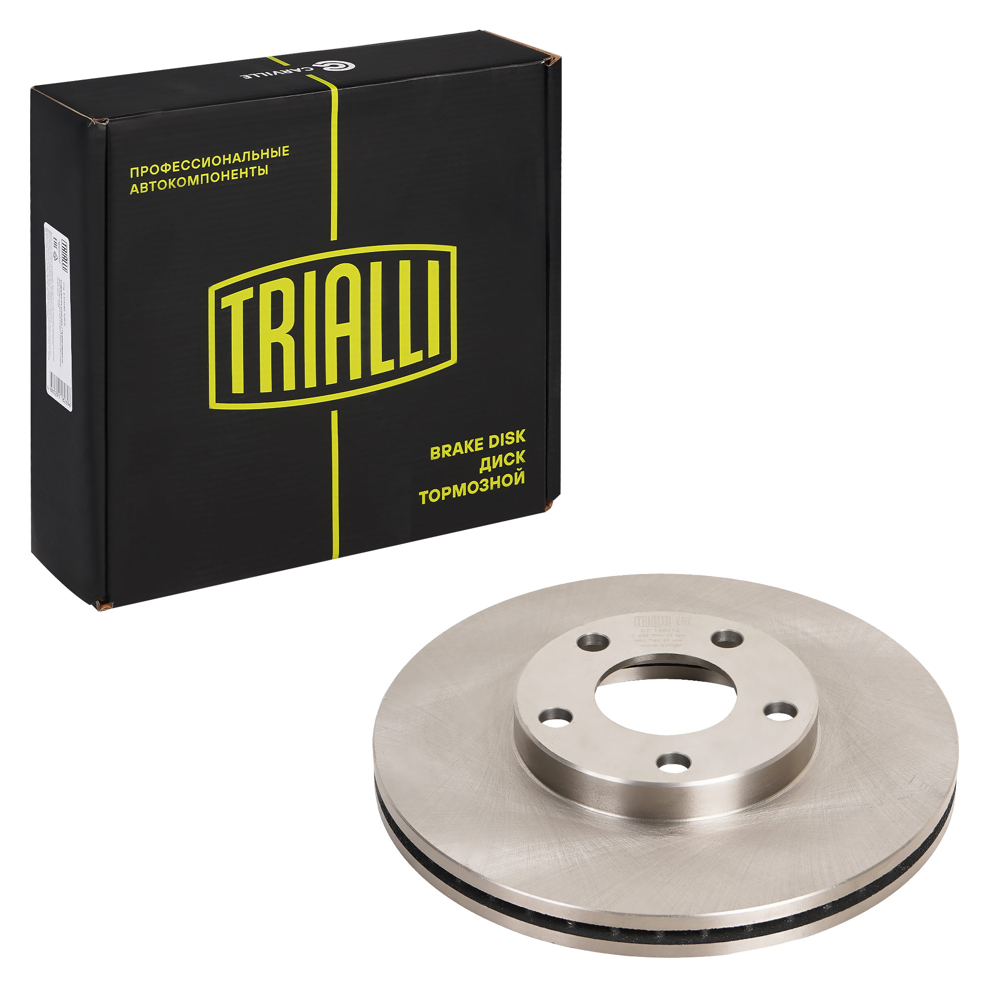 

Диск тормозной передний TRIALLI DF 165112