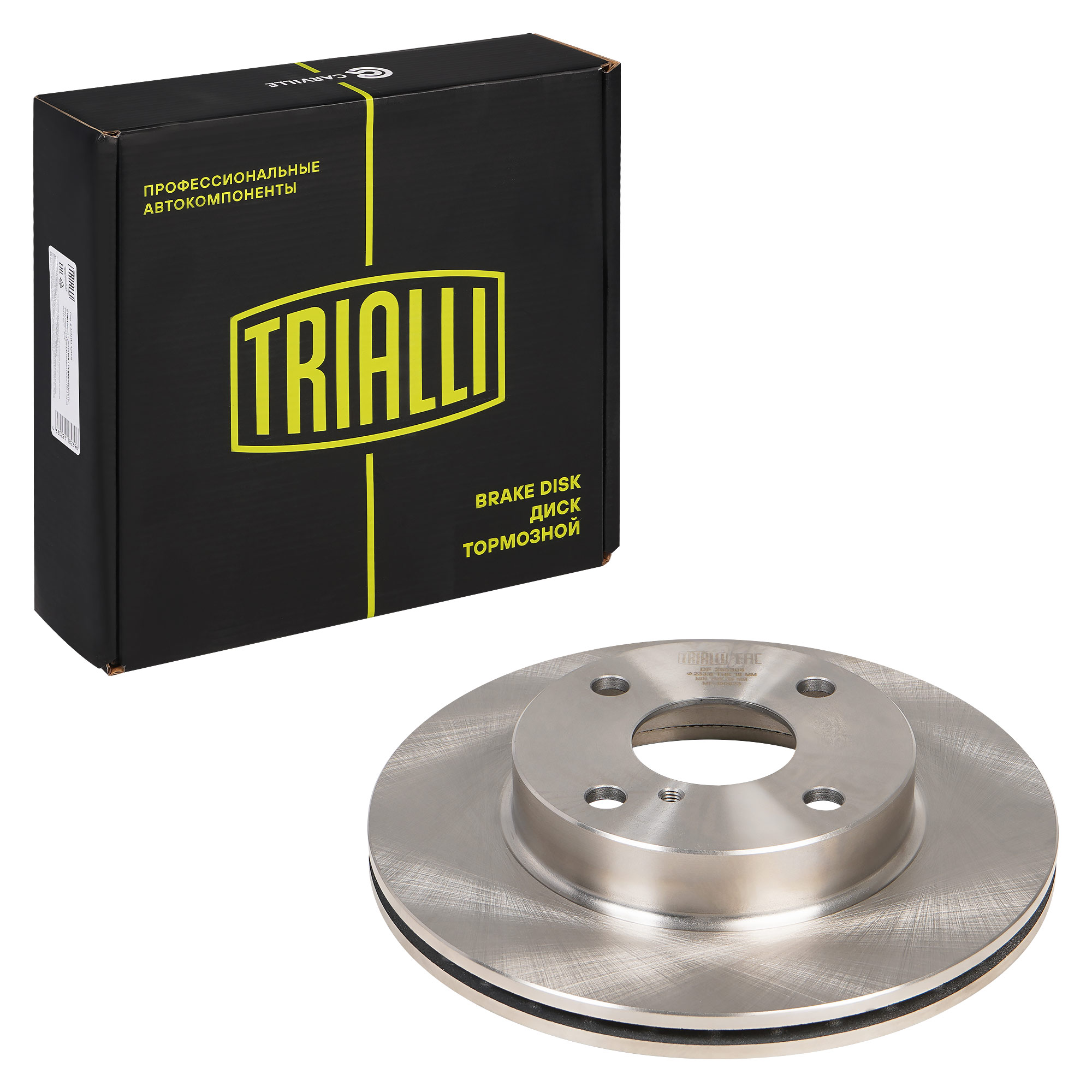 

Диск тормозной передний TRIALLI DF 265308