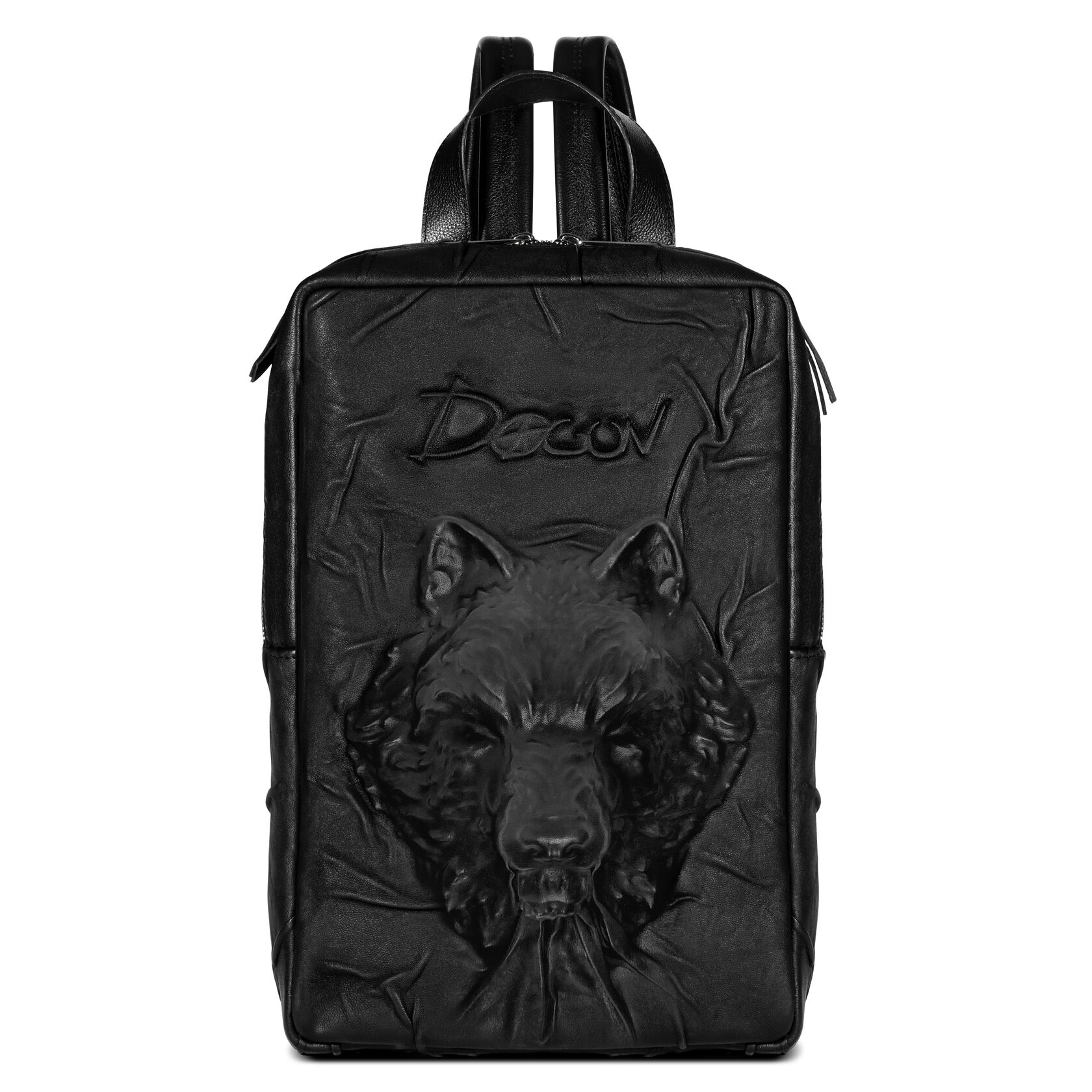 Рюкзак унисекс DAGON Wolf черный, 37х24х8 см