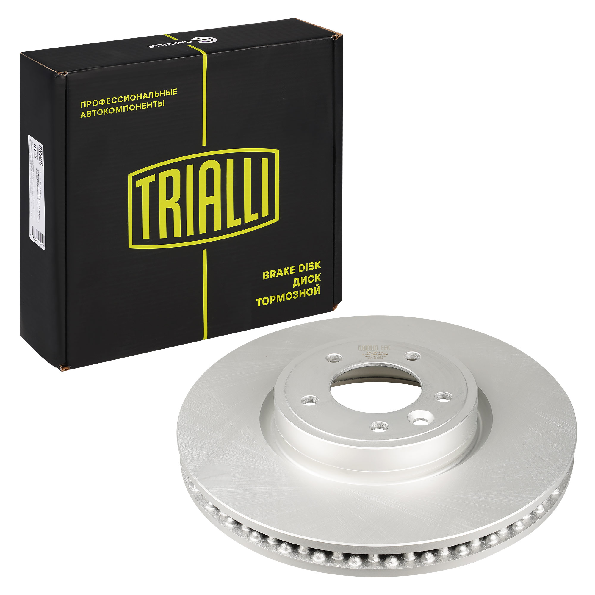 

Диск тормозной передний TRIALLI DF 240118