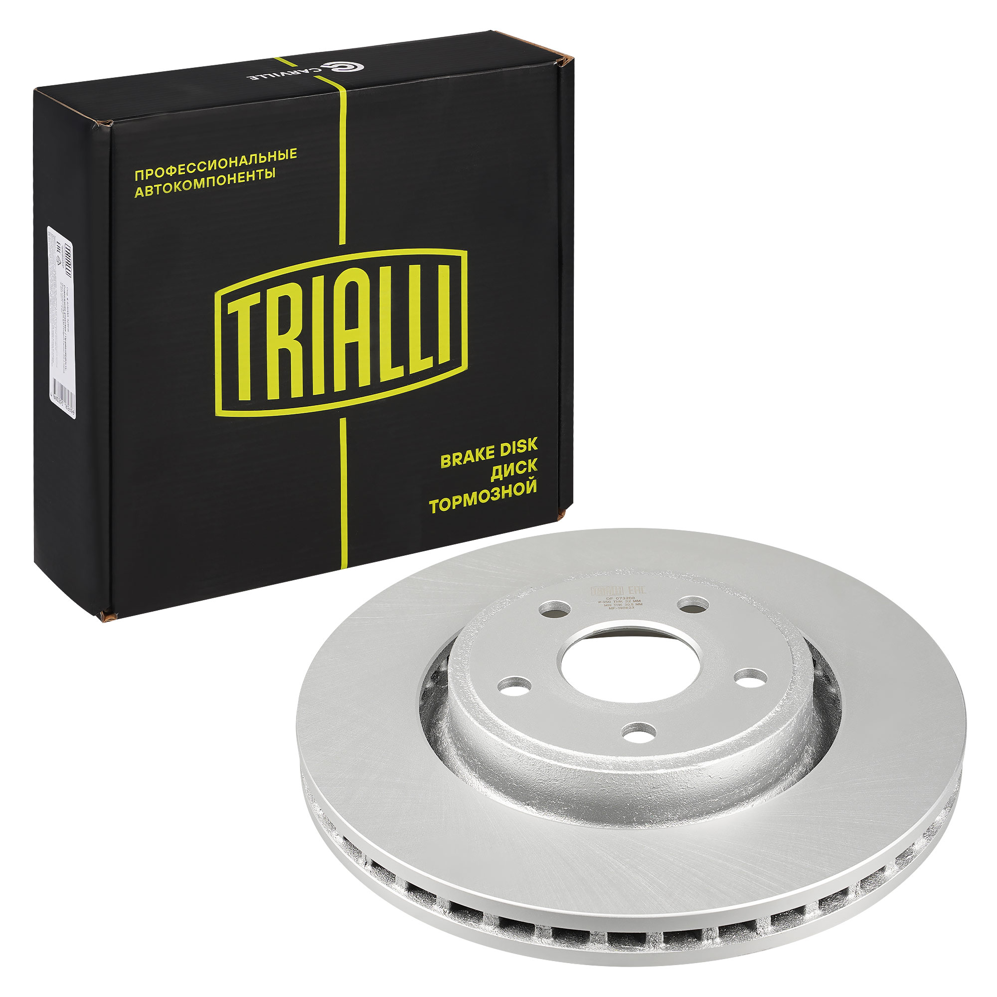 

Диск тормозной передний TRIALLI DF 073208