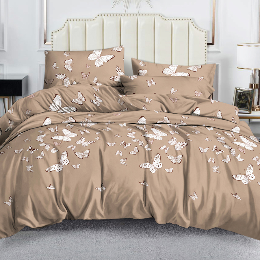 Постельное белье Cleo Art Color 15 спальное с рисунком наволочки 70х70 1813₽