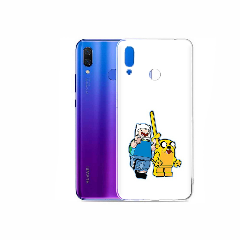 

Чехол MyPads Tocco для Honor Play время приключений лего, Прозрачный, Tocco