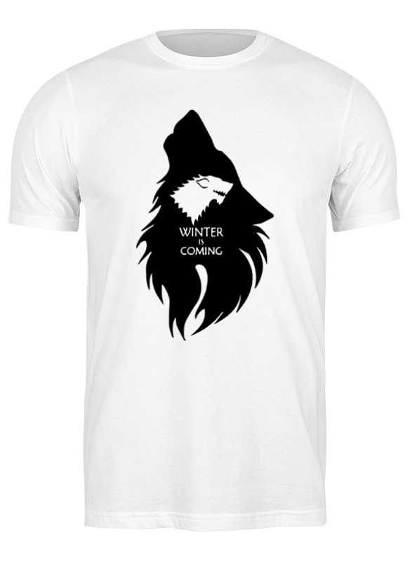 

Футболка мужская Printio Winter is coming белая XL, Winter is coming