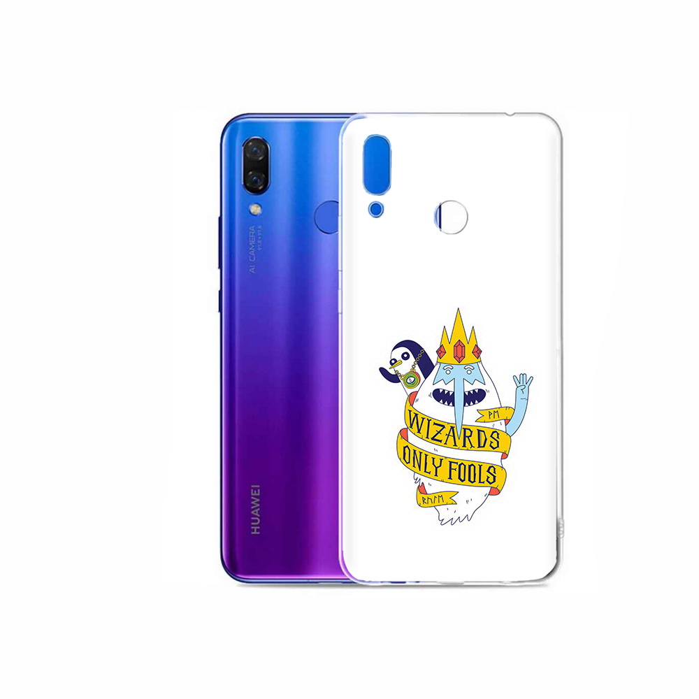 

Чехол MyPads Tocco для Honor Play время приключений снежный король, Прозрачный, Tocco