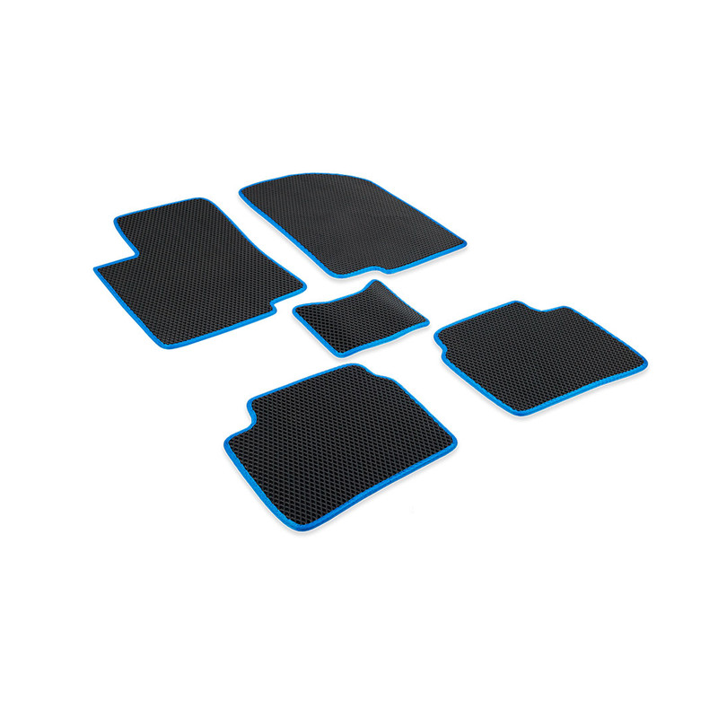 

Комплект ковриков в салон CellMat ЭВА Ауди А7 4G, черный-синий, A7 4G
