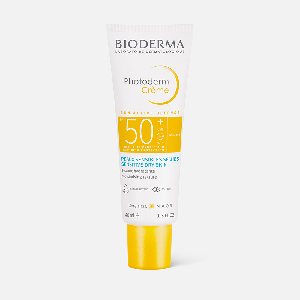 Крем солнцезащитный Bioderma Photoderm SPF50+ для сухой и чувствительной кожи 40 мл