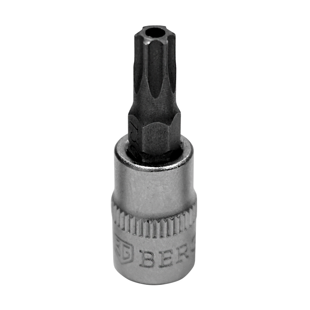 

BERGER BG2222 Бита-головка 1/4 Torx с отверстием Т20 BERGER BG2222 1шт