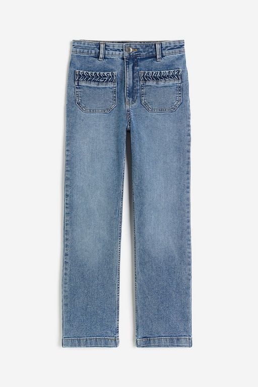 

Джинсы женские H&M 1213702 голубые 32 EU, Голубой, 1213702