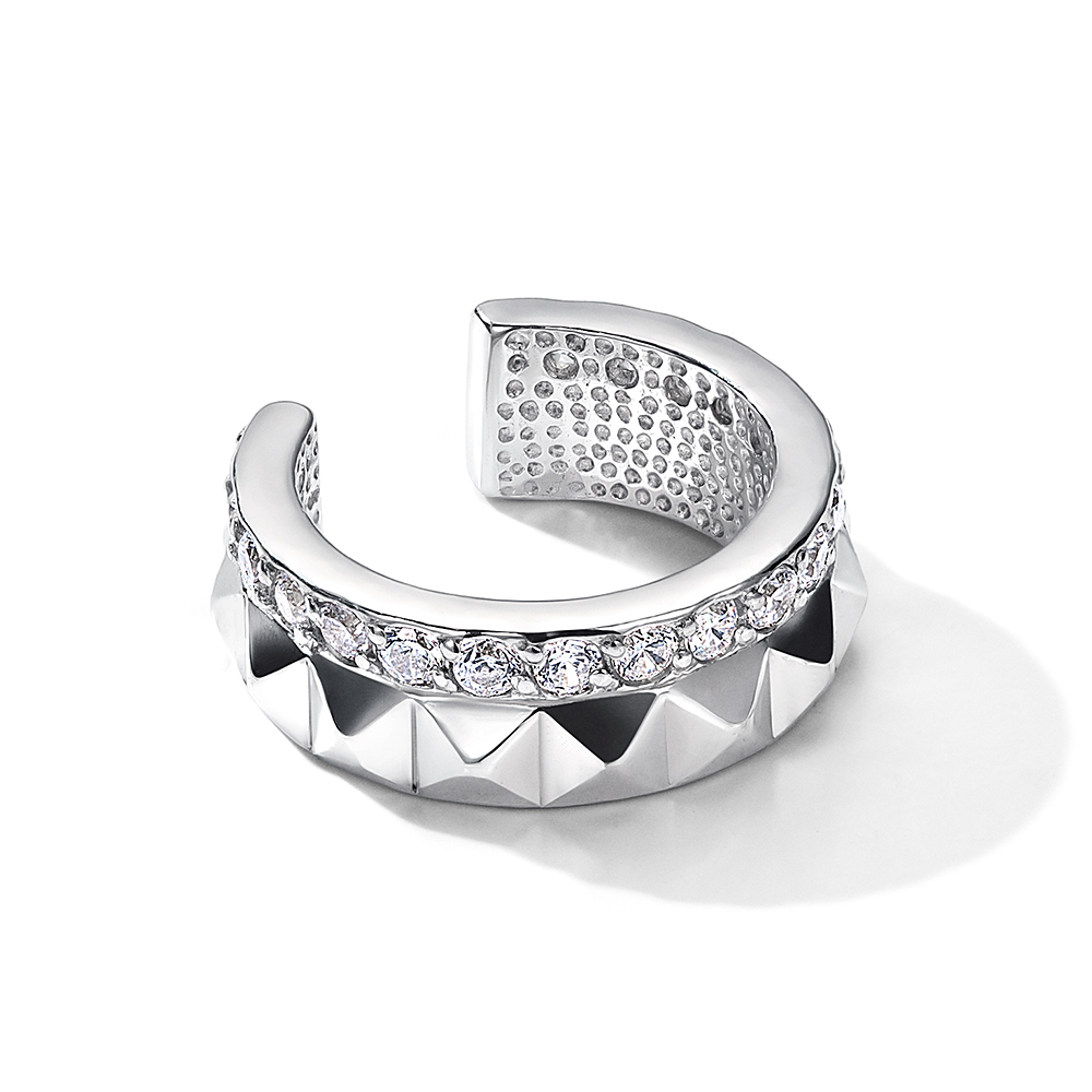 

Моносерьга из серебра Pepela Jewelry 2-198, фианит, 2-198