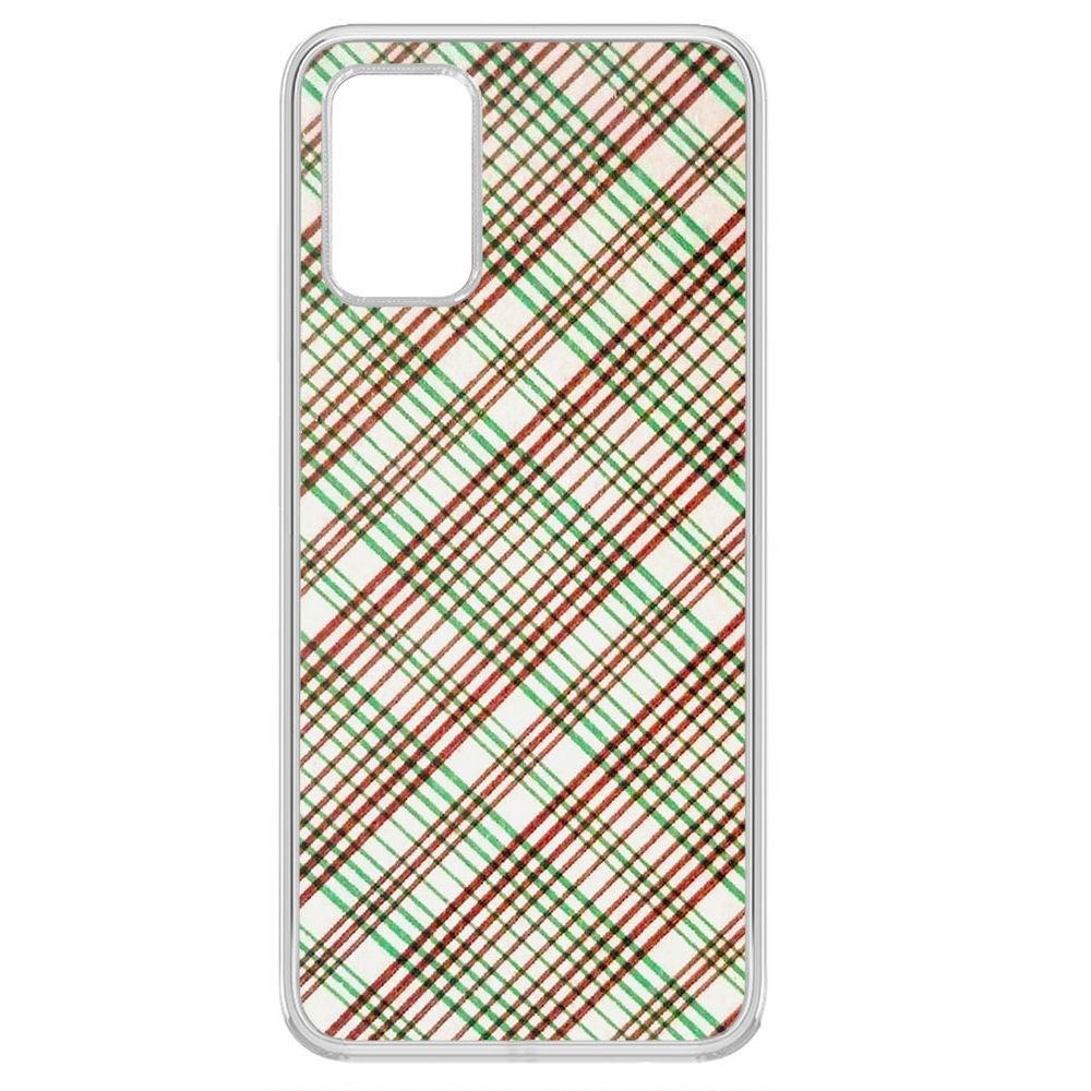 Чехол-накладка Krutoff Clear Case Рубашка карты для Samsung Galaxy A03s (A037)
