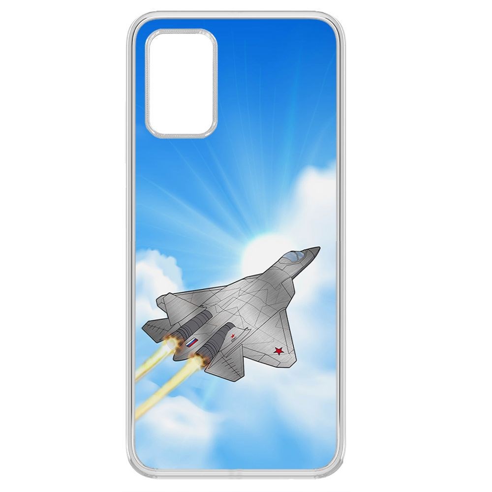 

Чехол-накладка Krutoff Clear Case СУ-57 для Samsung Galaxy A03s (A037), Прозрачный