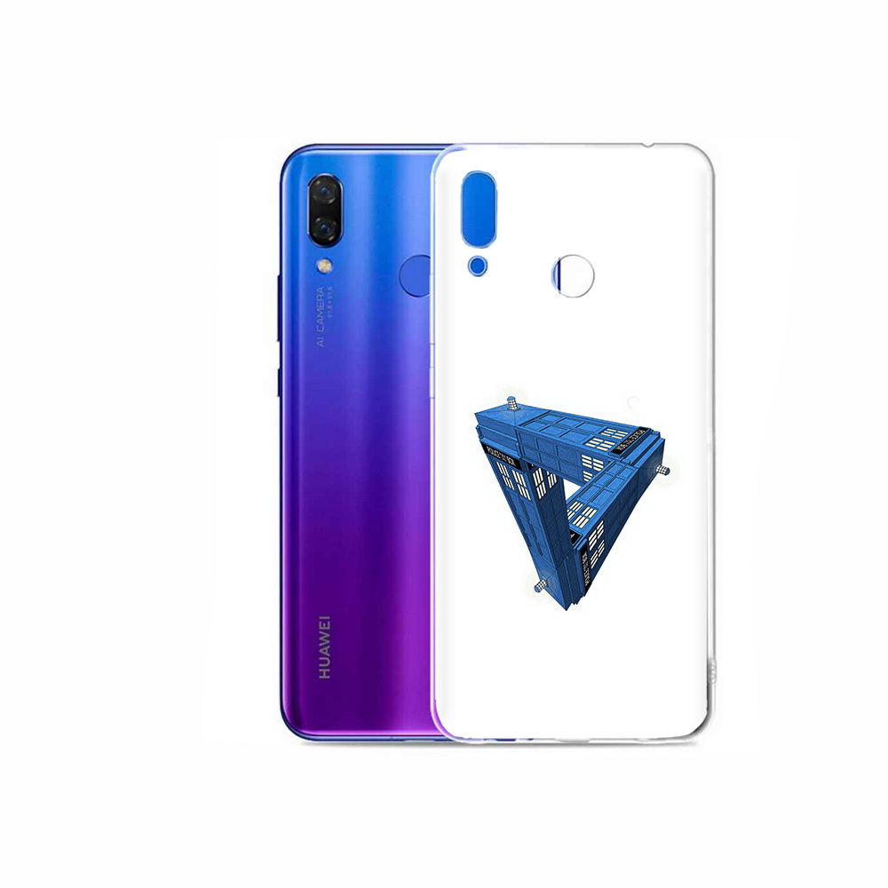 

Чехол MyPads Tocco для Honor Play головолока абстракция, Прозрачный, Tocco